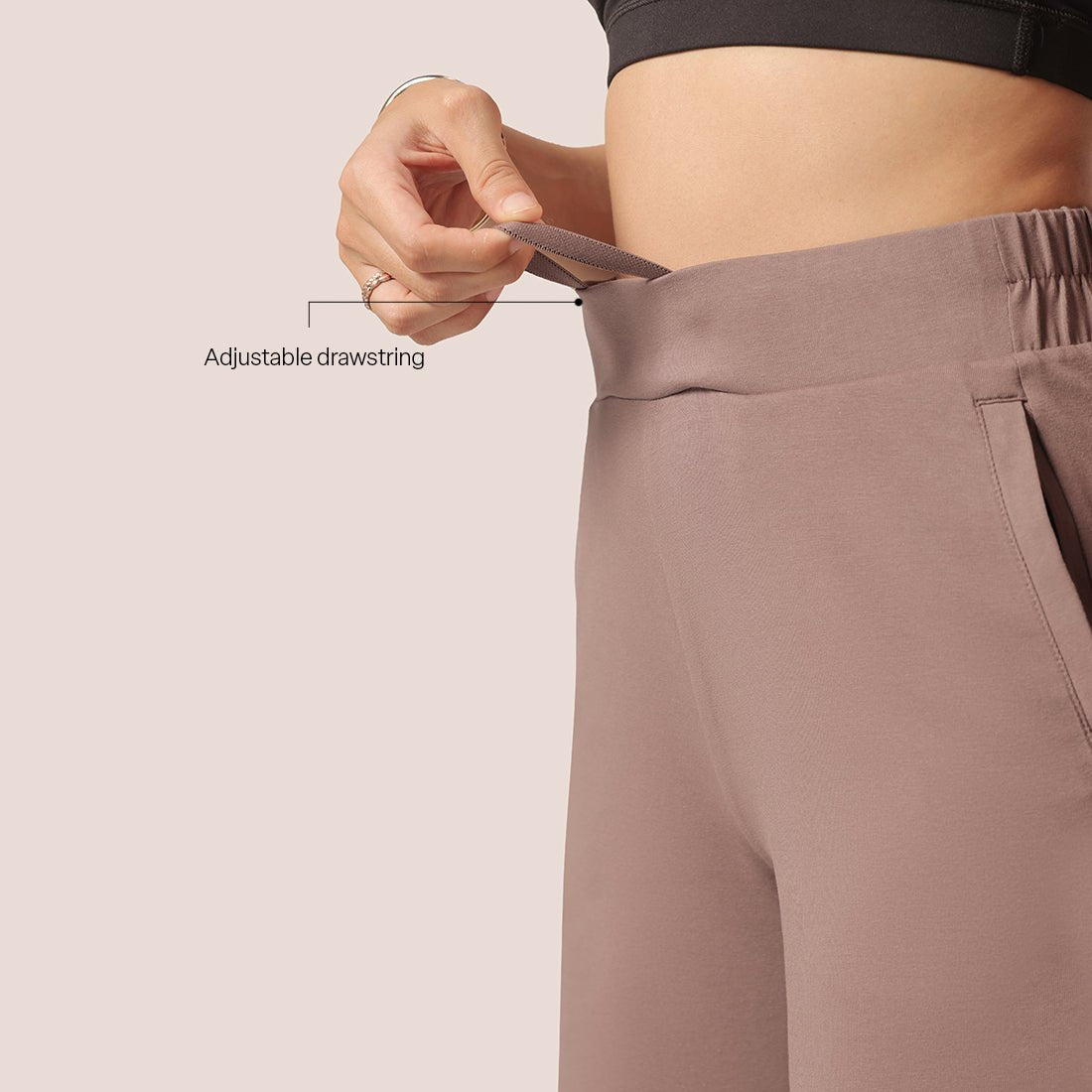 AM:PM Cotton Wide Legged Pants Tall - BlissClub