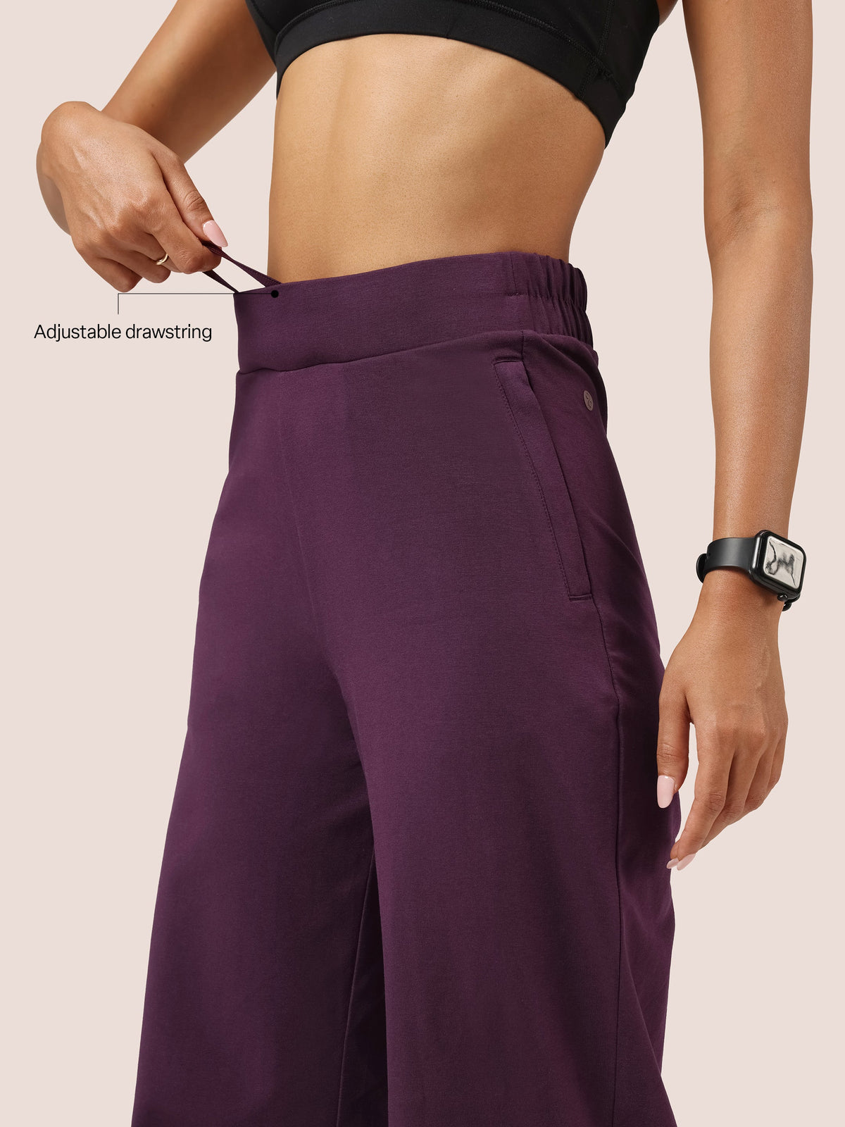 AM:PM Cotton Wide Legged Pants Tall - BlissClub