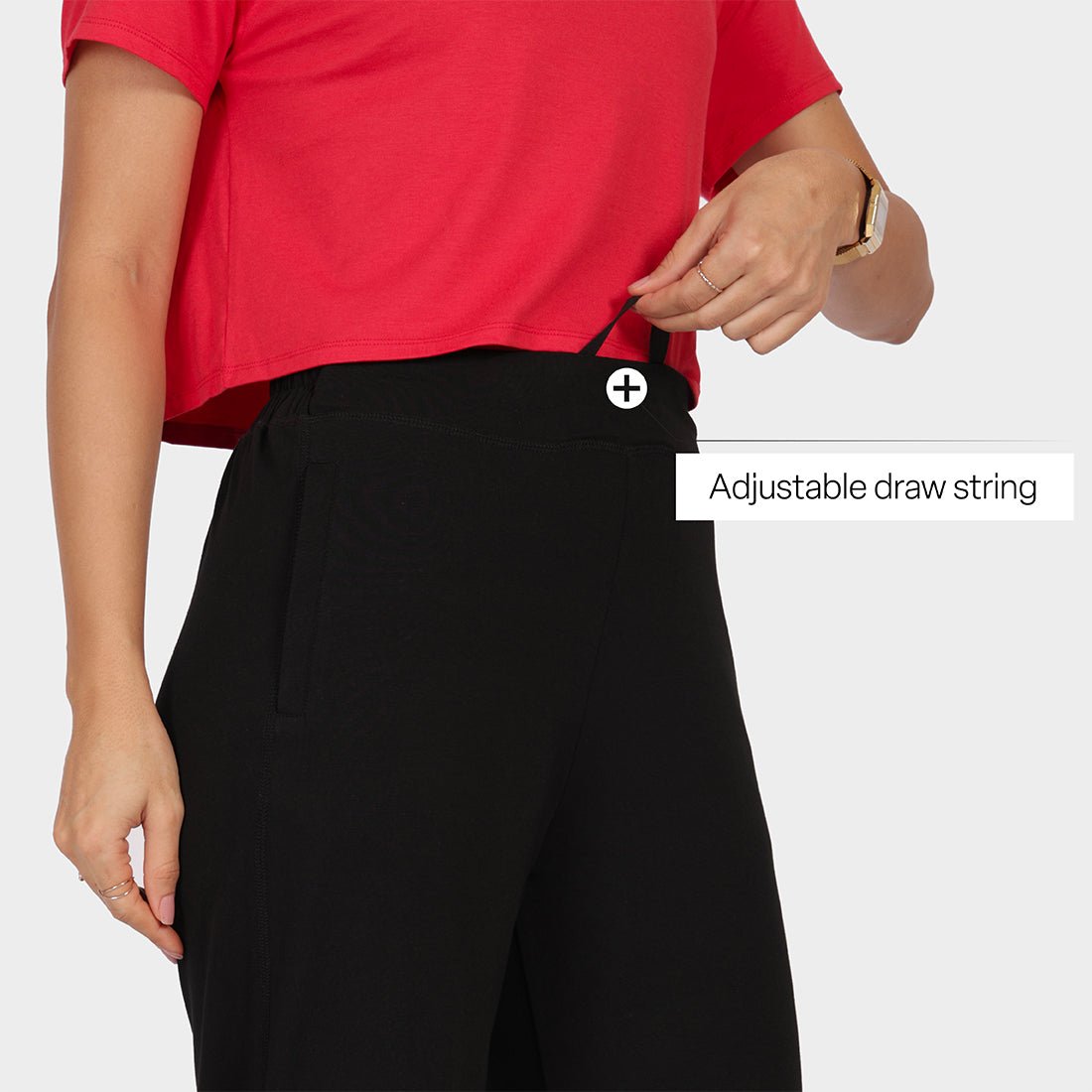 AM:PM Cotton Wide Legged Pants Tall - BlissClub