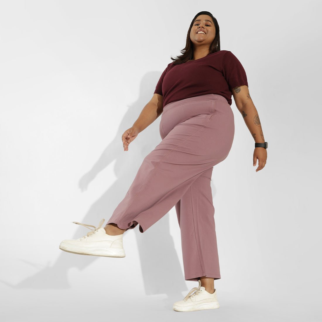 AM:PM Cotton Wide Legged Pants Tall - BlissClub