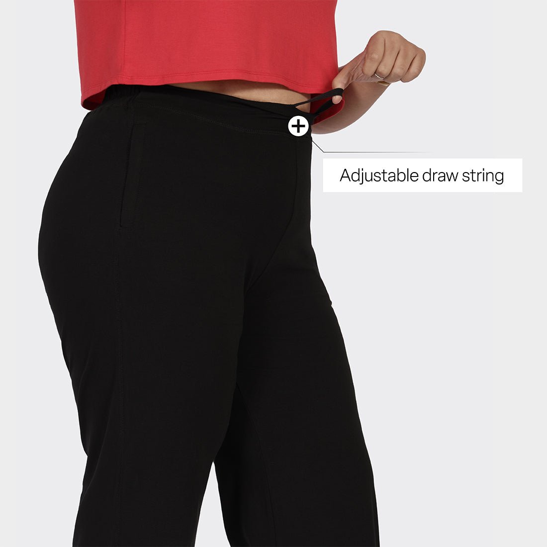 AM:PM Cotton Wide Legged Pants Tall - BlissClub