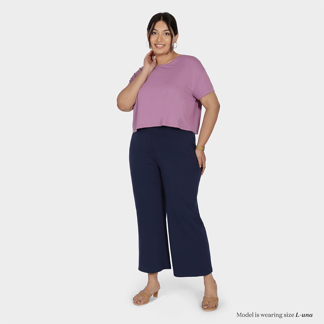 AM:PM Cotton Wide Legged Pants Tall - BlissClub