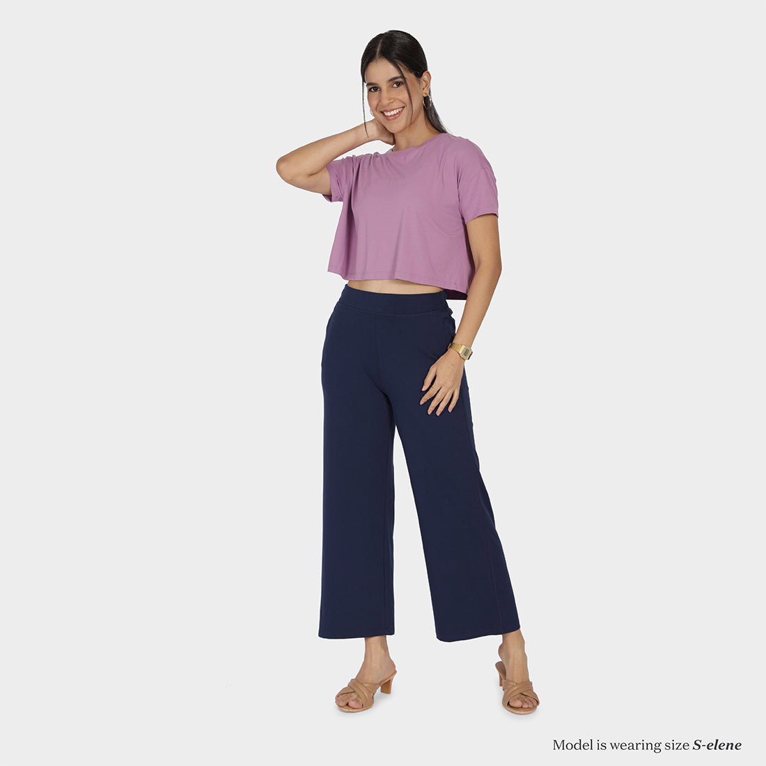 AM:PM Cotton Wide Legged Pants Tall - BlissClub