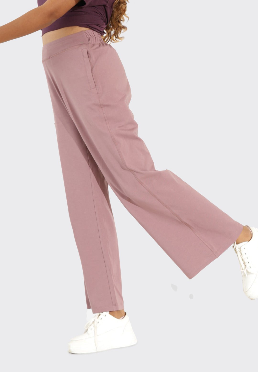AM:PM Cotton Wide Legged Pants Tall - BlissClub