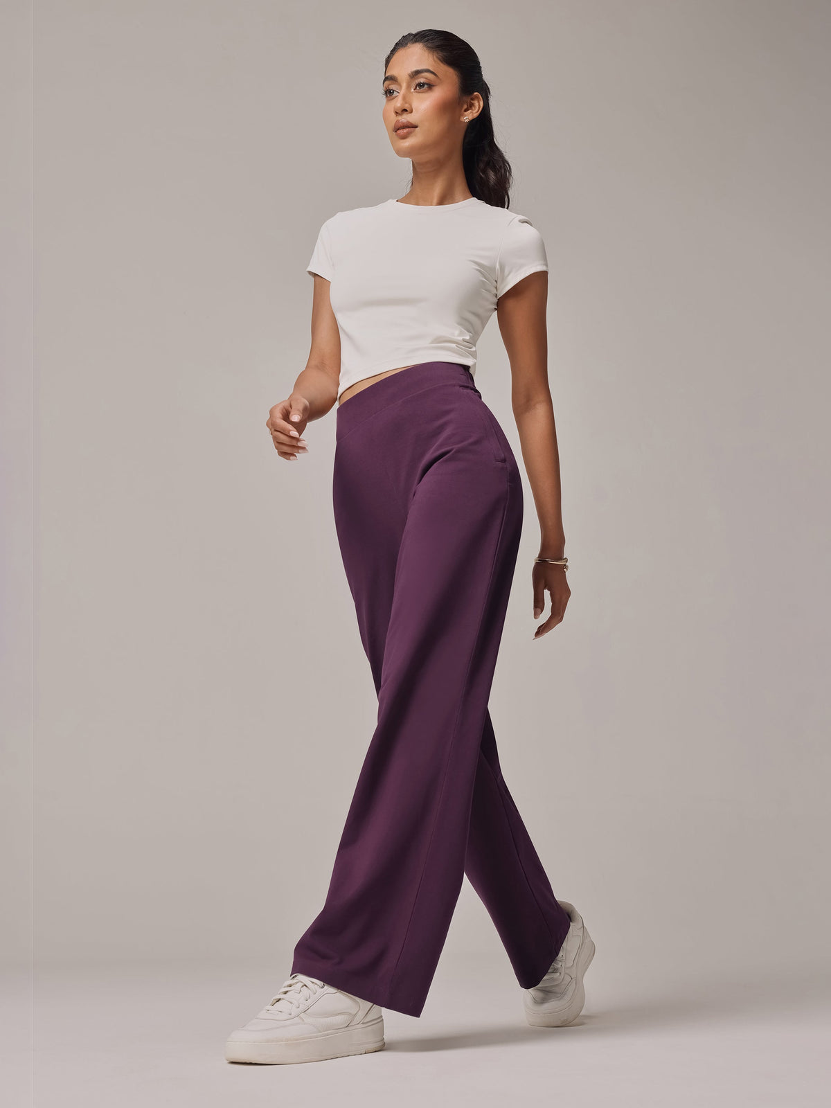 AM:PM Cotton Wide Legged Pants Tall - BlissClub
