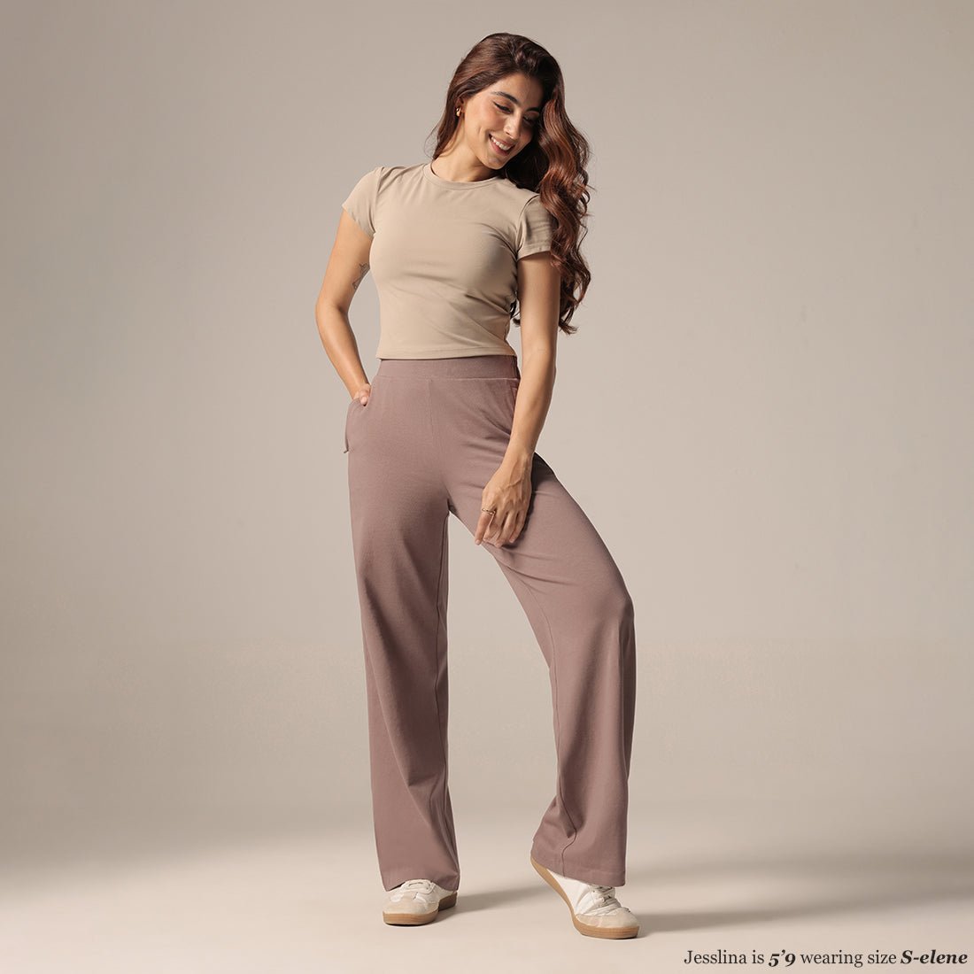AM:PM Cotton Wide Legged Pants Tall - BlissClub
