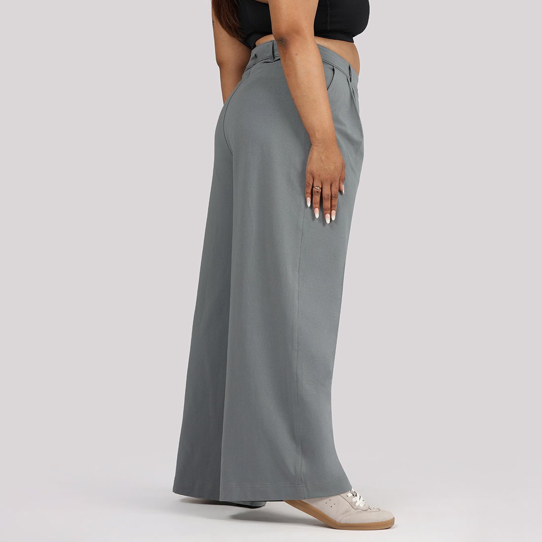 AM:PM Korean Cotton Pants - BlissClub