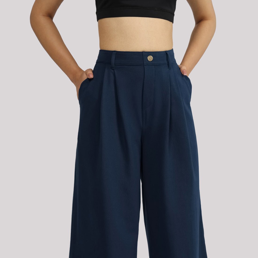 AM:PM Korean Cotton Pants - BlissClub