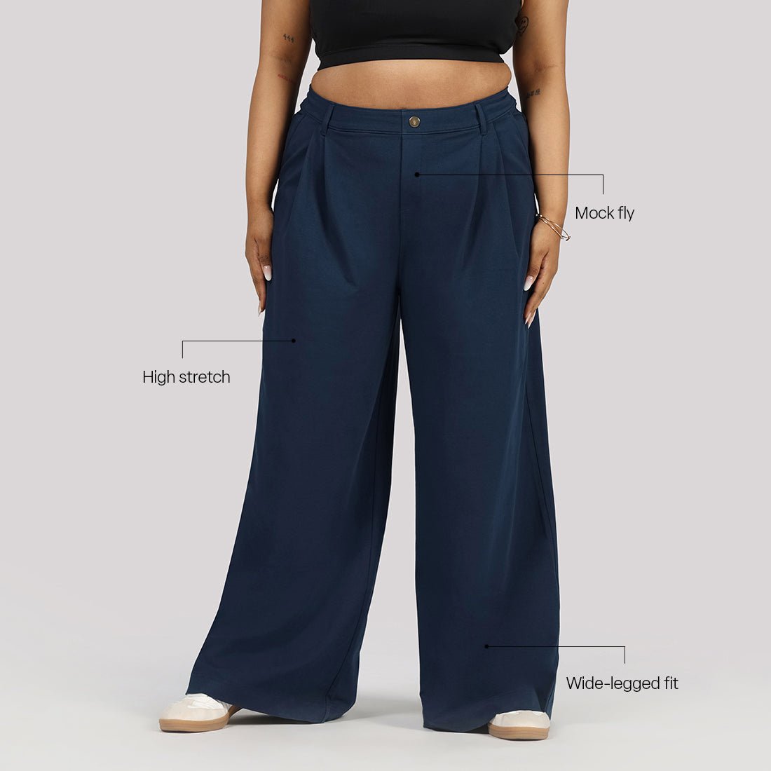 AM:PM Korean Cotton Pants - BlissClub