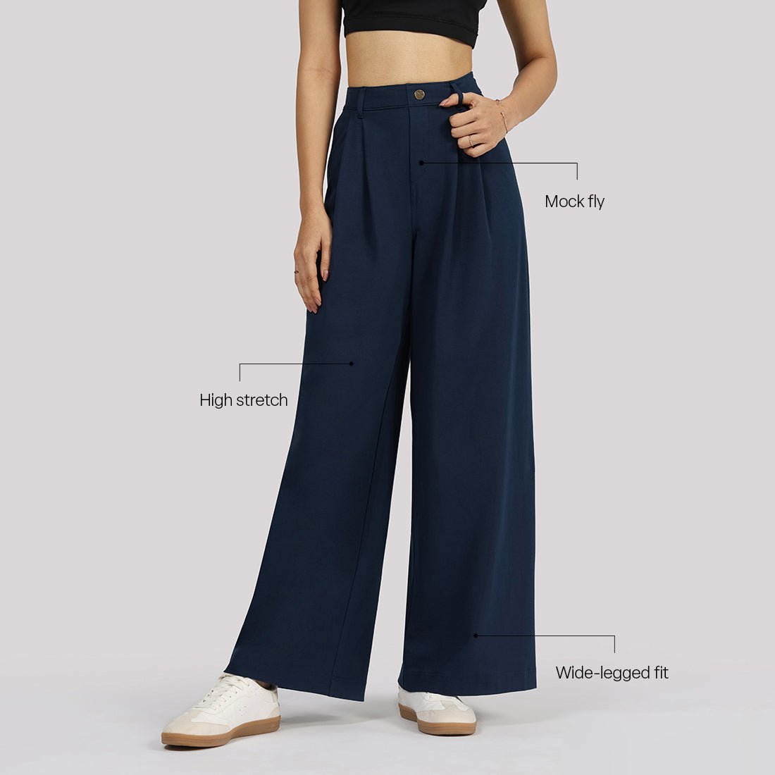 AM:PM Korean Cotton Pants - BlissClub
