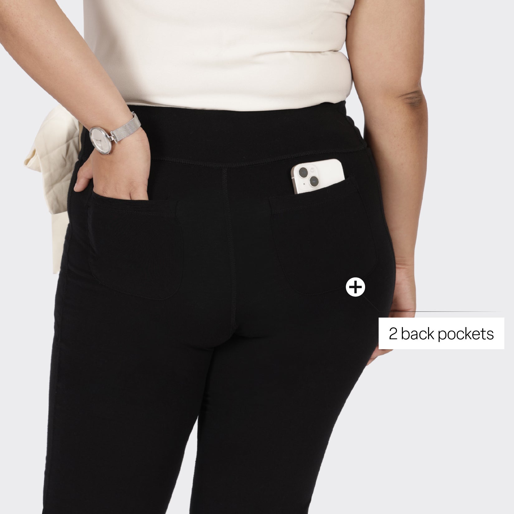 Groove-In Cotton Flare Pants Tall