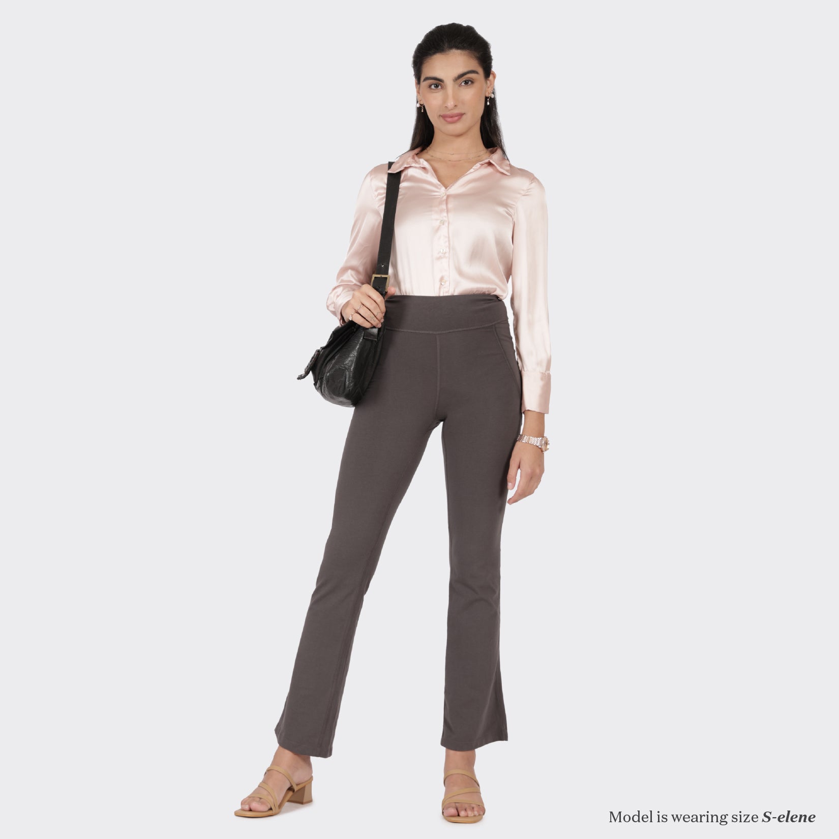 Groove-In Cotton Flare Pants Tall