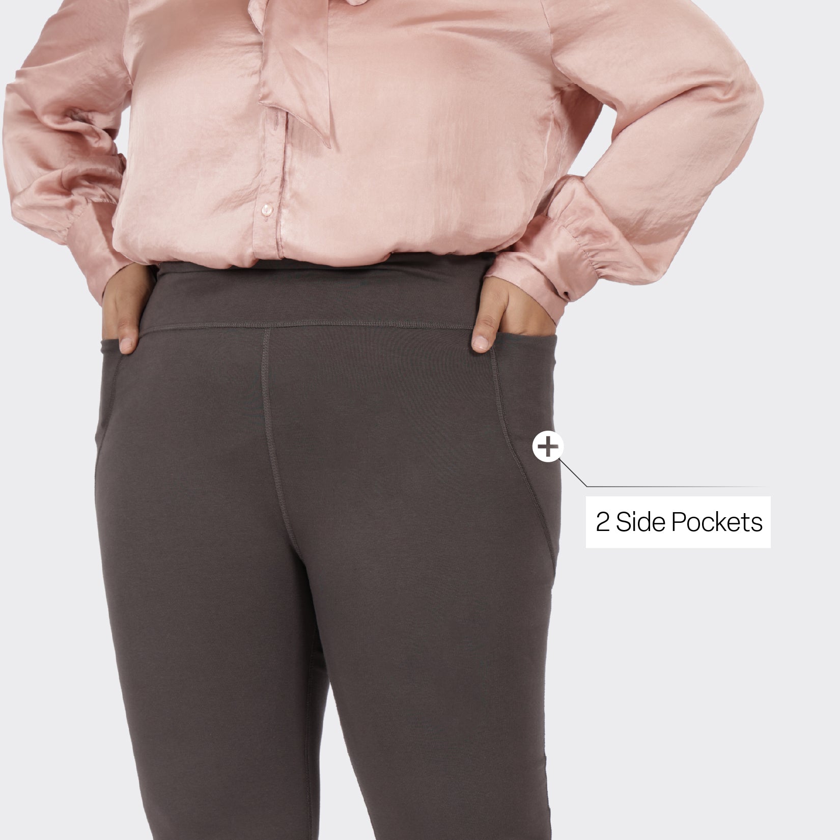 Groove-In Cotton Flare Pants Tall