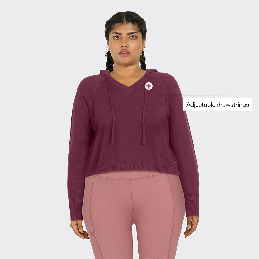 Move All Day Hoodie - Crop