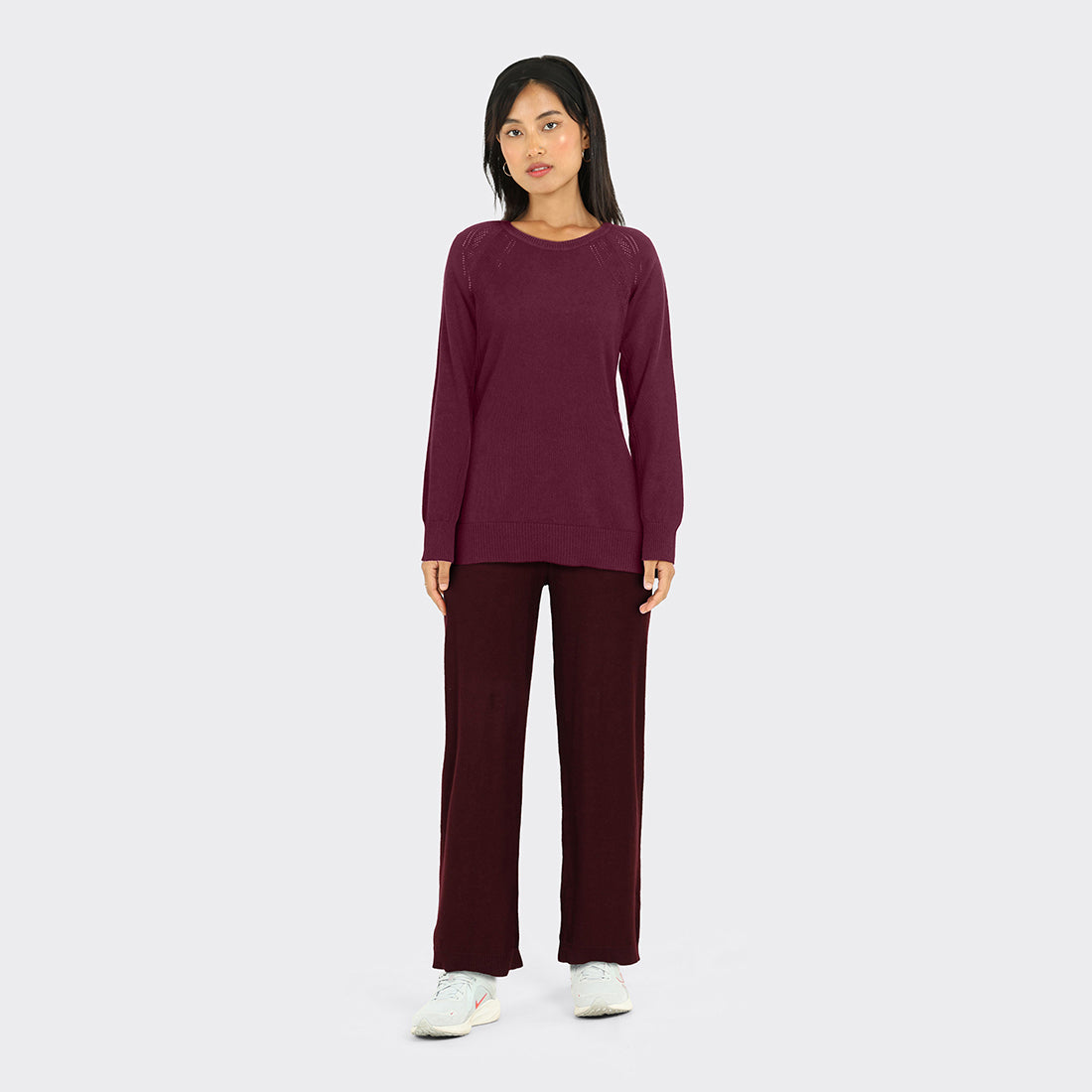 Move All Day CottonKnit Top Full Sleeves