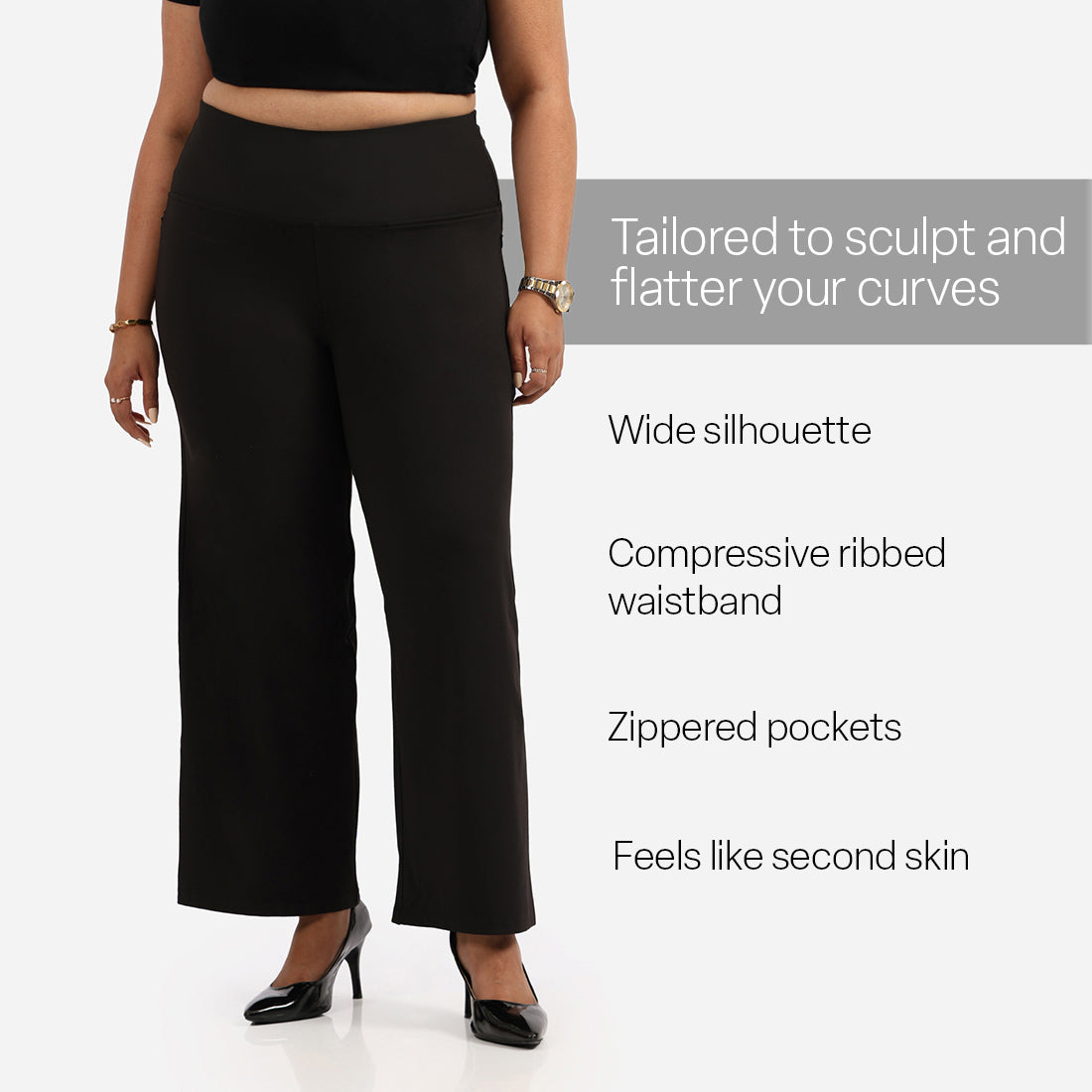 The Ultimate Sculpt Wide-Legged Pants