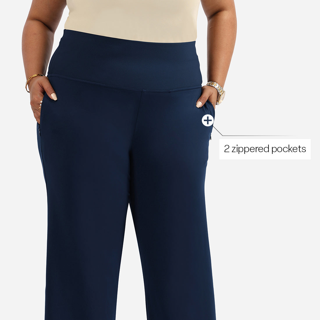 The Ultimate Sculpt Wide-Legged Pants