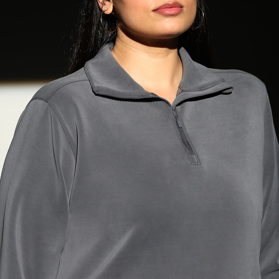 BareButter™ Pullover With Zipper