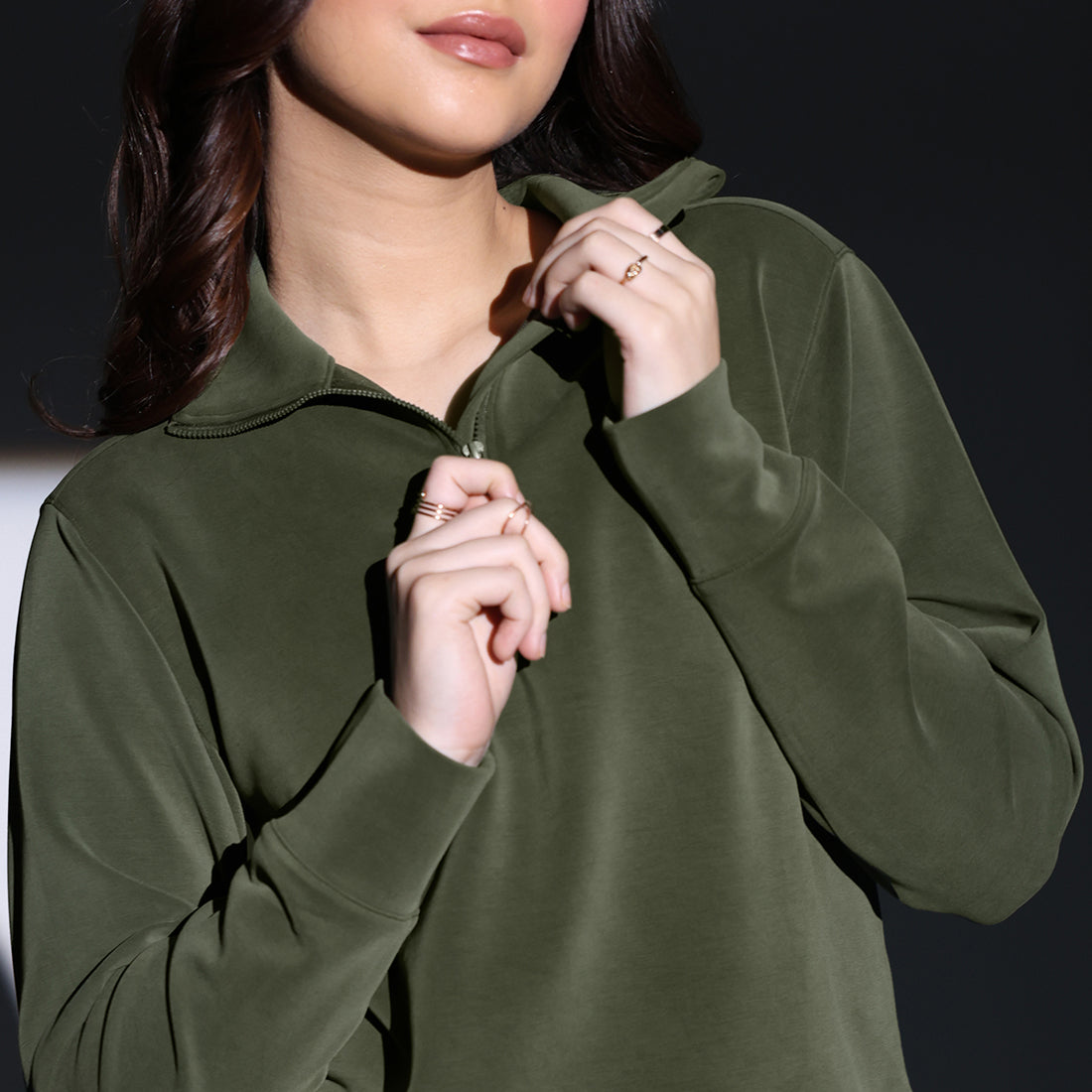 BareButter™ Pullover With Zipper