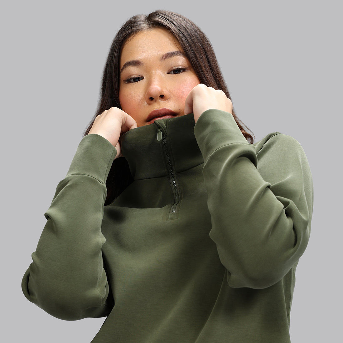 BareButter™ Pullover With Zipper
