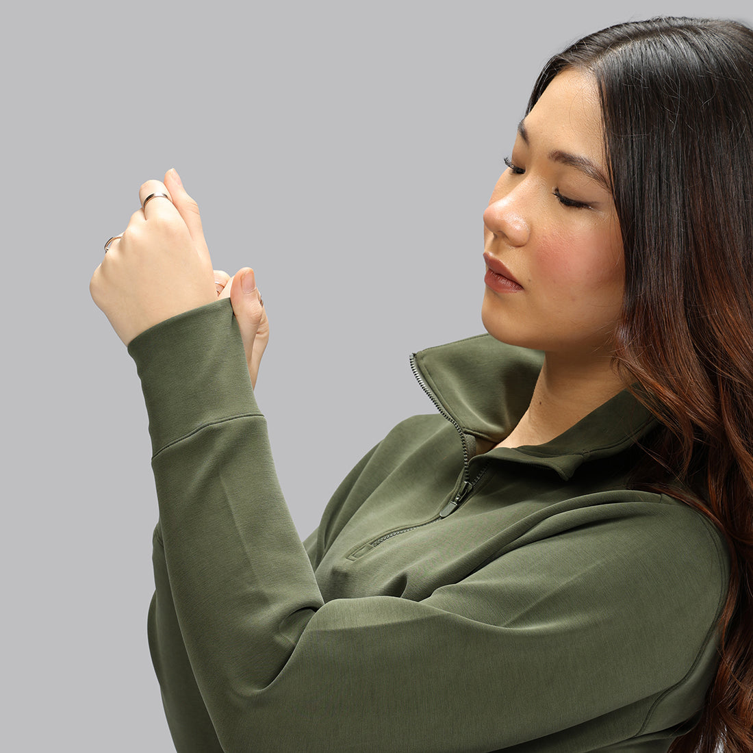 BareButter™ Pullover With Zipper