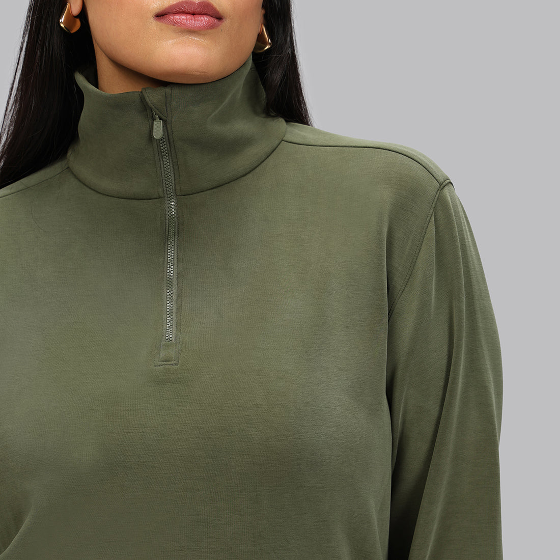 BareButter™ Pullover With Zipper