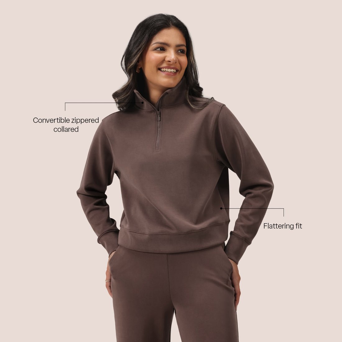 BareButter™ Pullover With Zipper - BlissClub