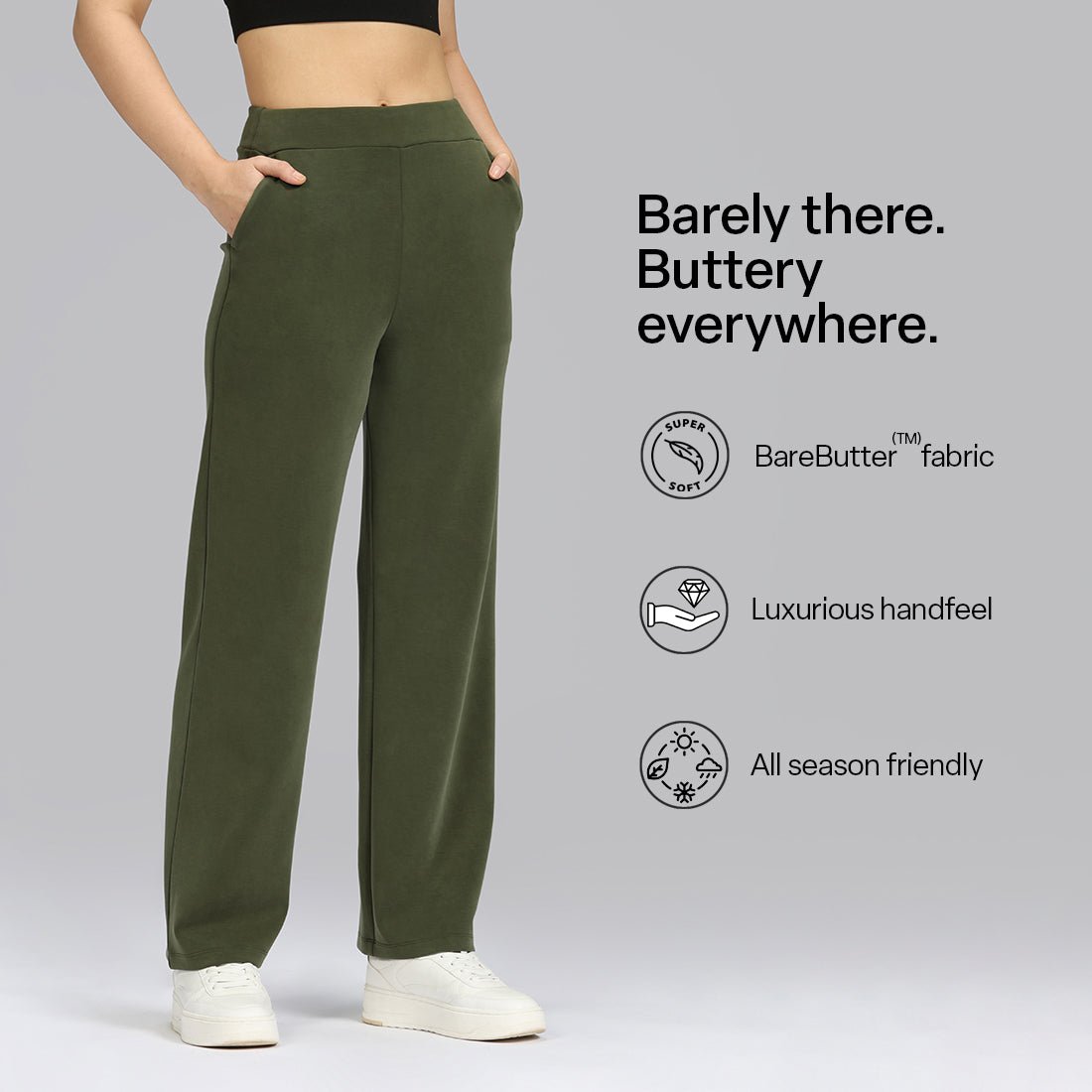 BareButter™ Straight Pants - BlissClub