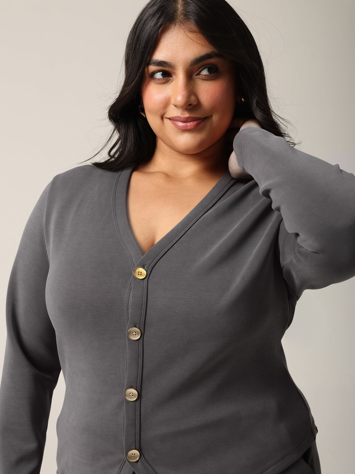 BareButter™ V-Neck Cardigan - BlissClub