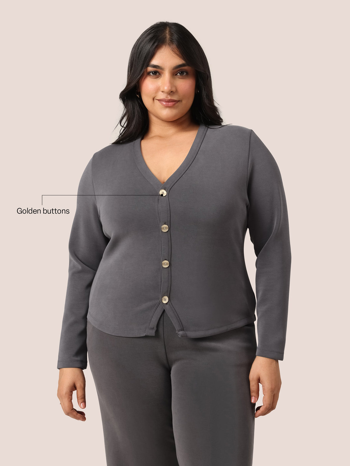 BareButter™ V-Neck Cardigan - BlissClub
