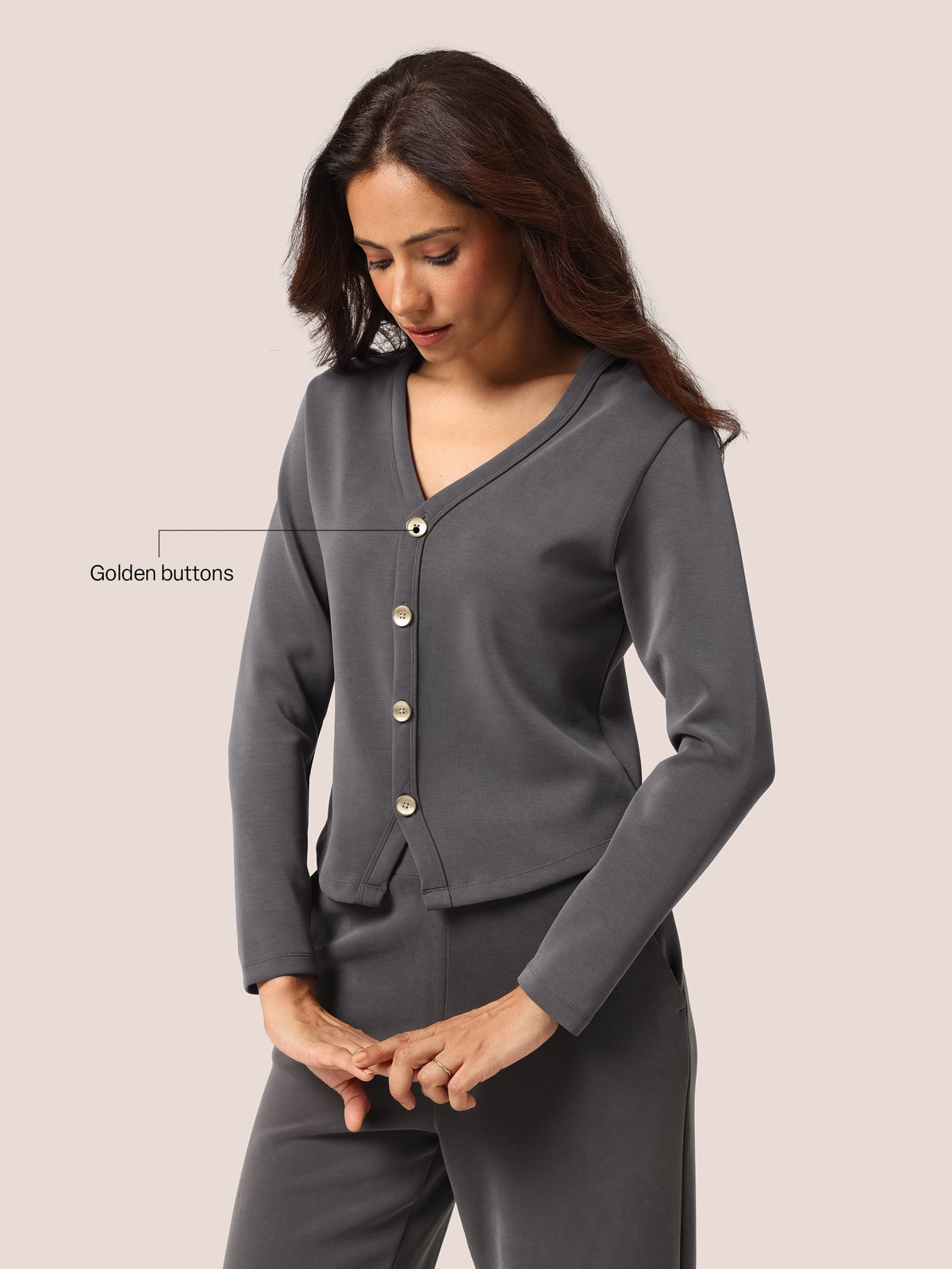 BareButter™ V-Neck Cardigan - BlissClub