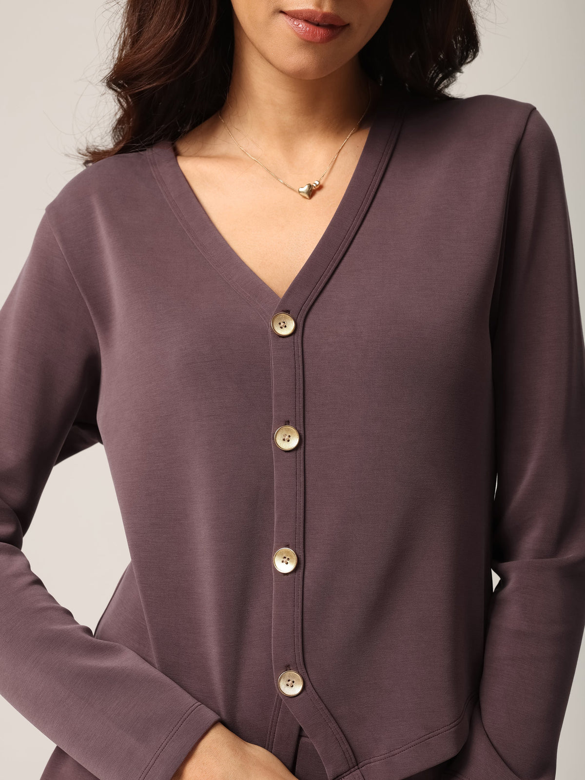BareButter™ V-Neck Cardigan - BlissClub