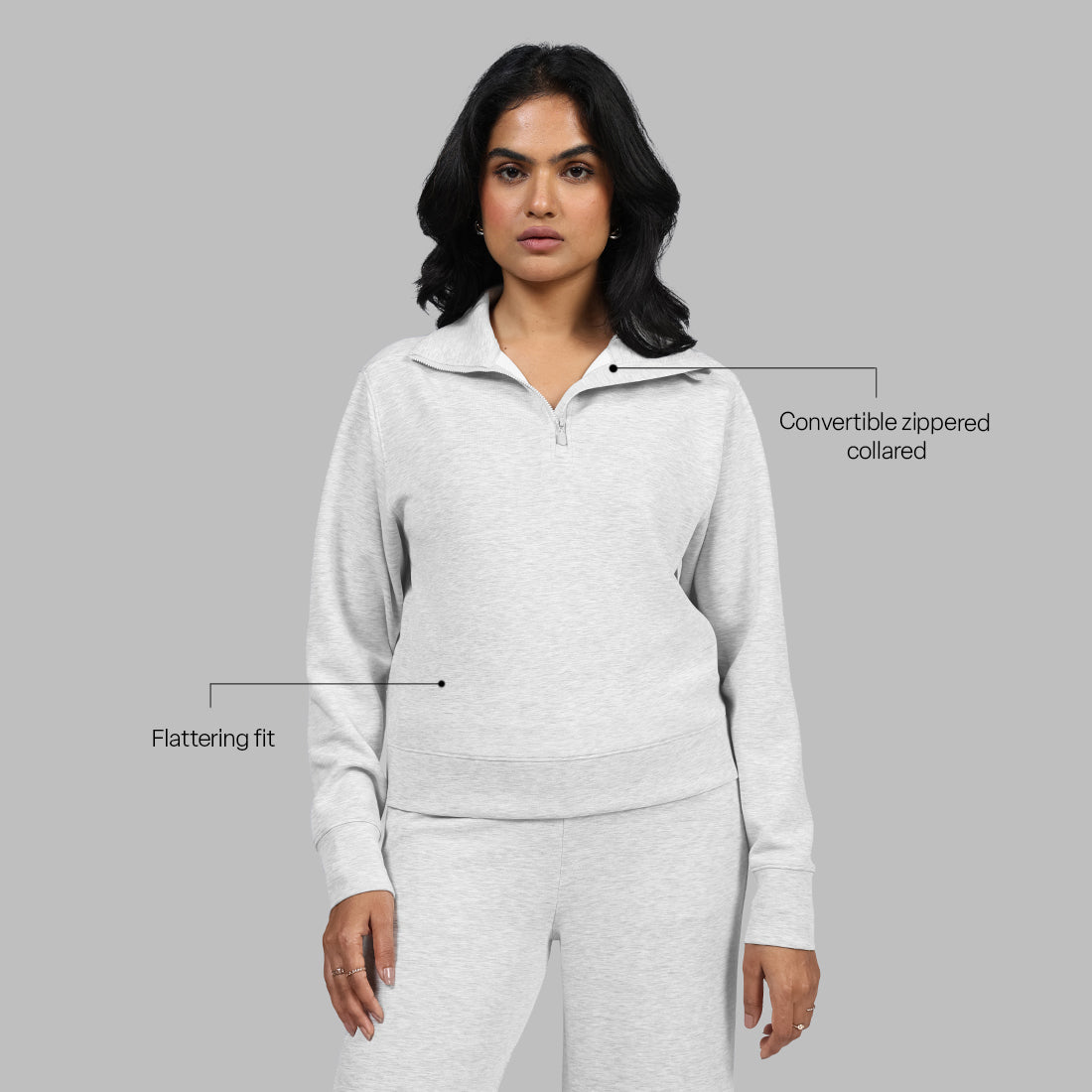 BareButter™ Pullover With Zipper