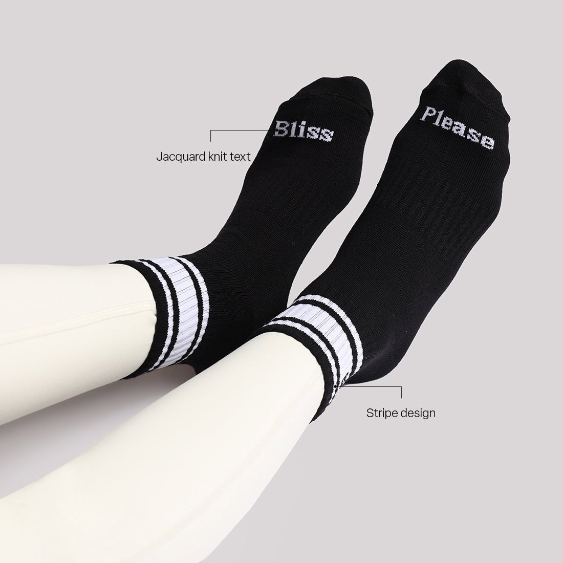 Bitchclub Quarter Socks (Pack of 2) - BlissClub