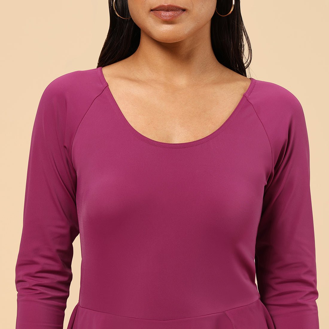 Bliss Swim Full Sleeve Dress - BlissClub