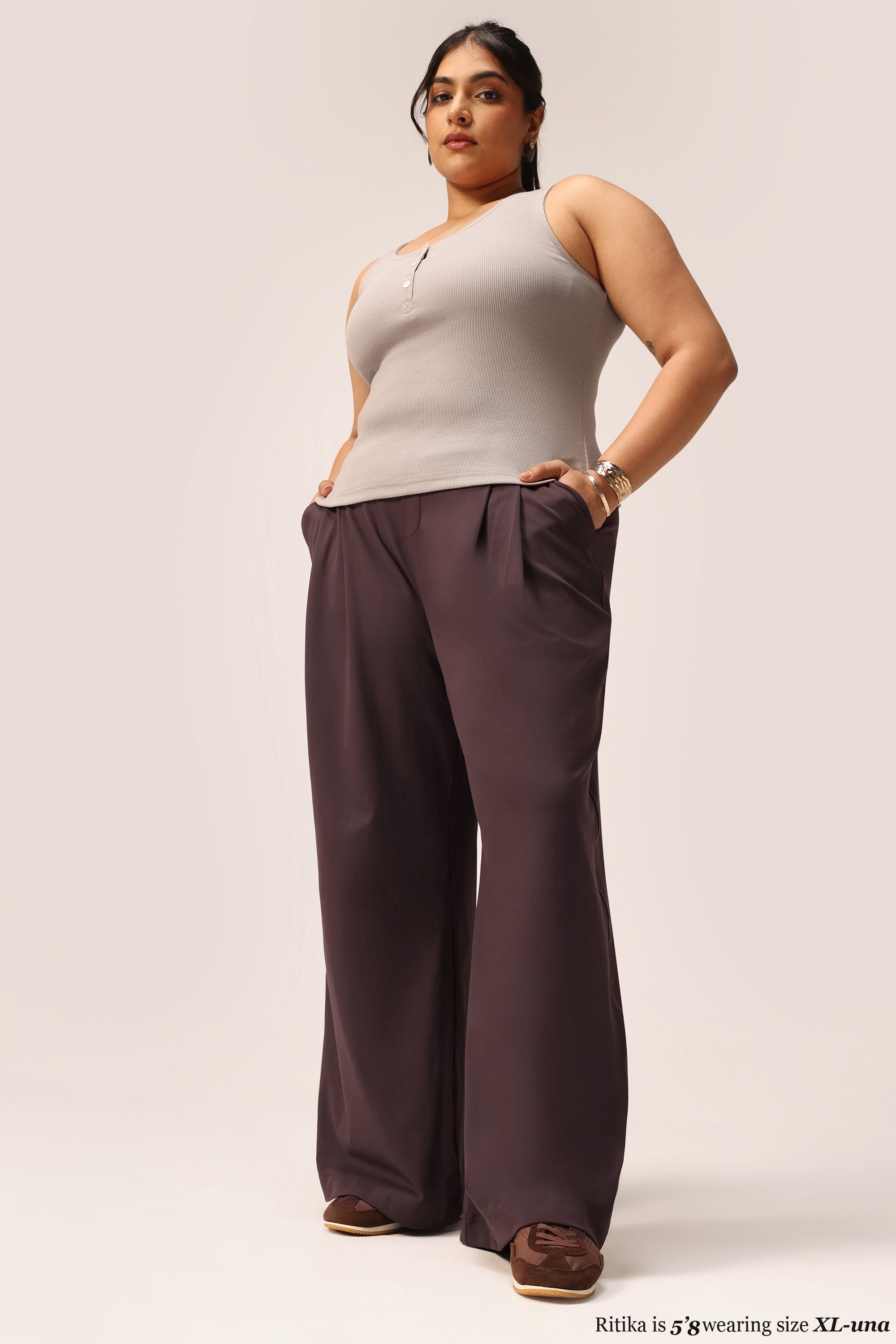 Blissentials Round Neck Henley Tank - BlissClub