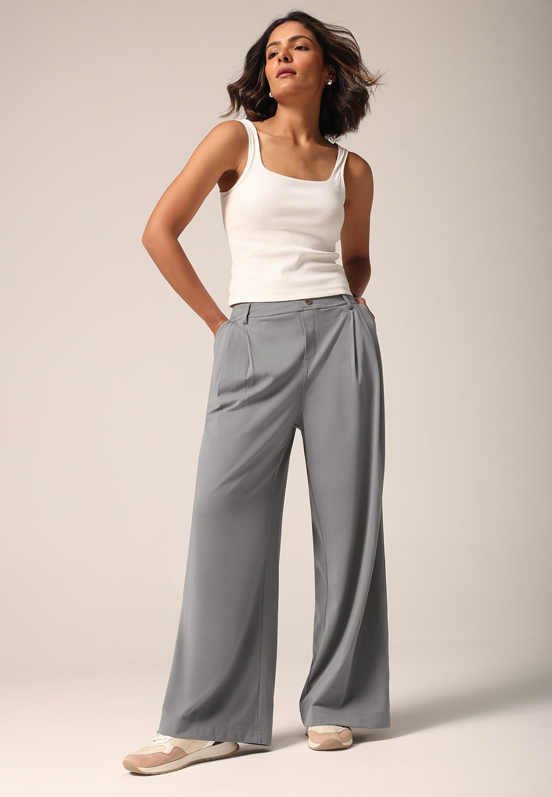 Blissentials Square Neck Built In Bra Top - BlissClub