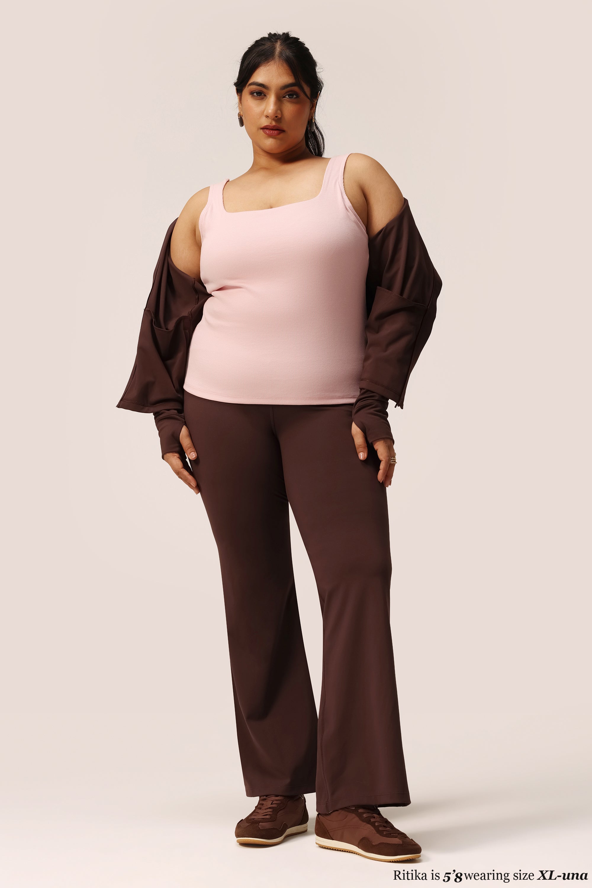 Blissentials Square Neck Built In Bra Top - BlissClub