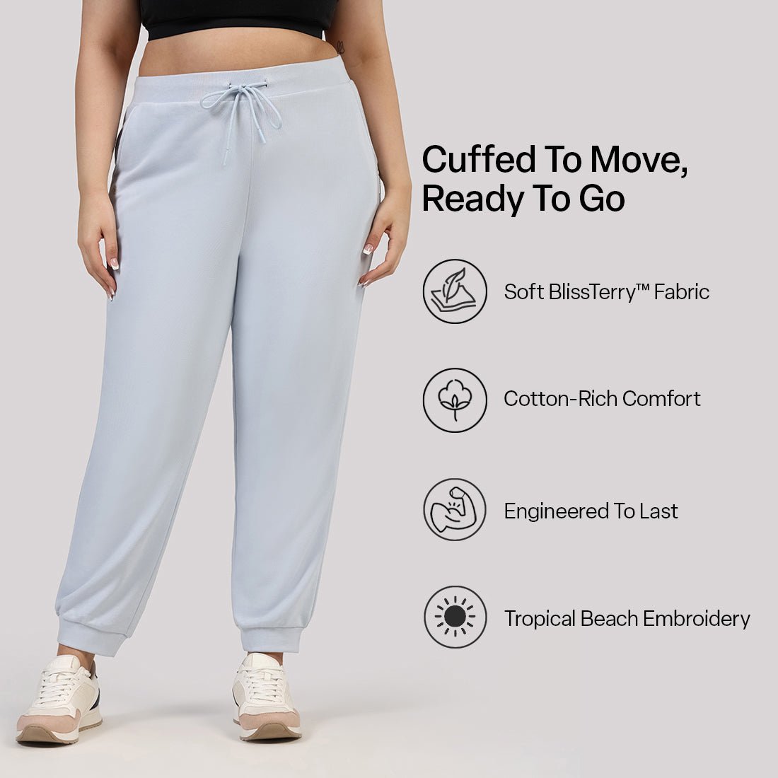 BlissTerry™ Cotton Joggers - BlissClub