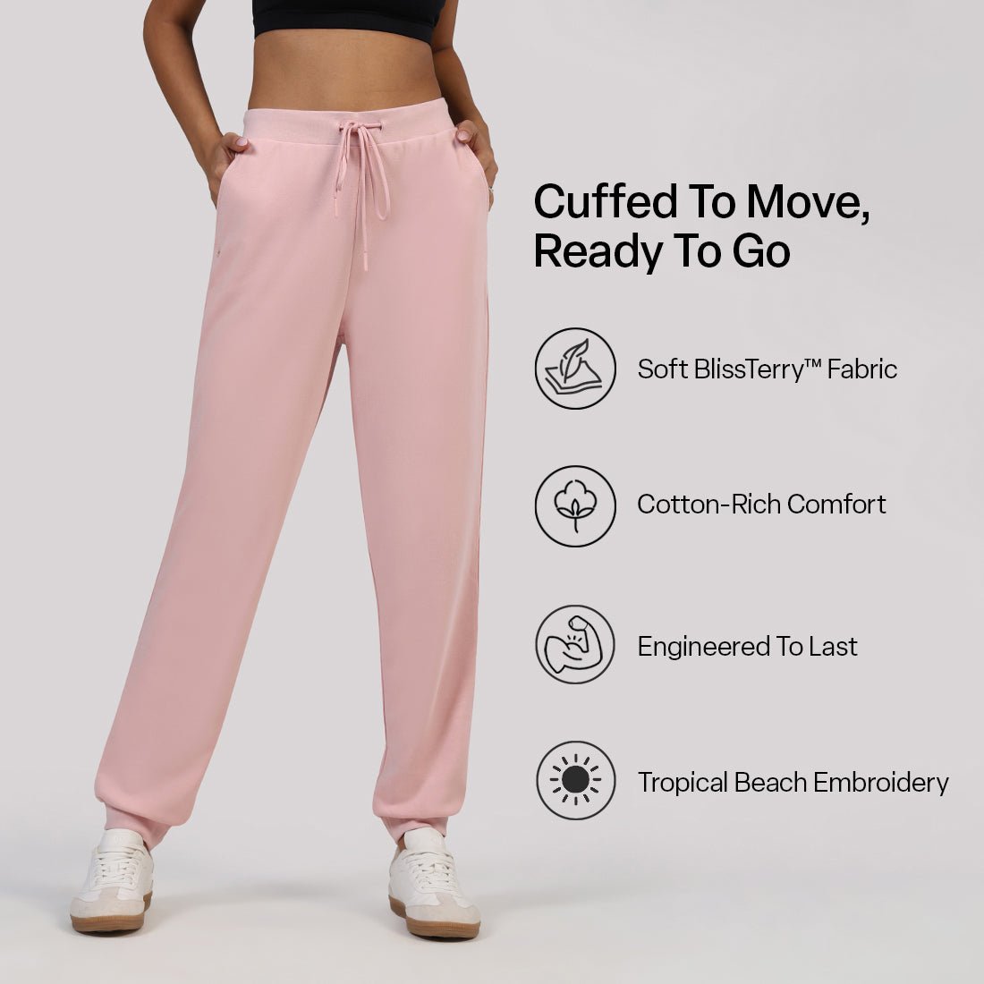 BlissTerry™ Cotton Joggers - BlissClub