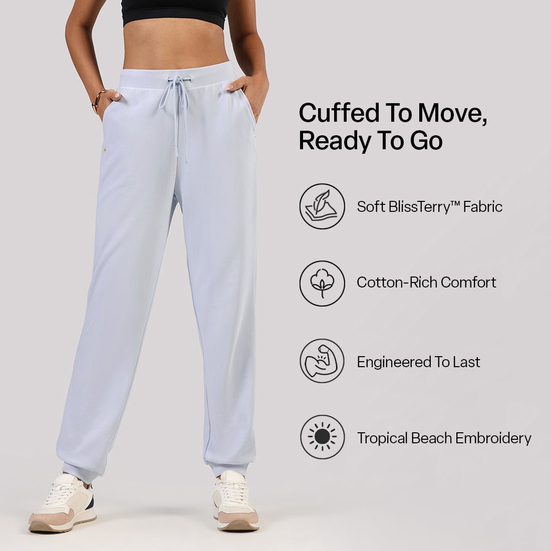 BlissTerry™ Cotton Joggers - BlissClub
