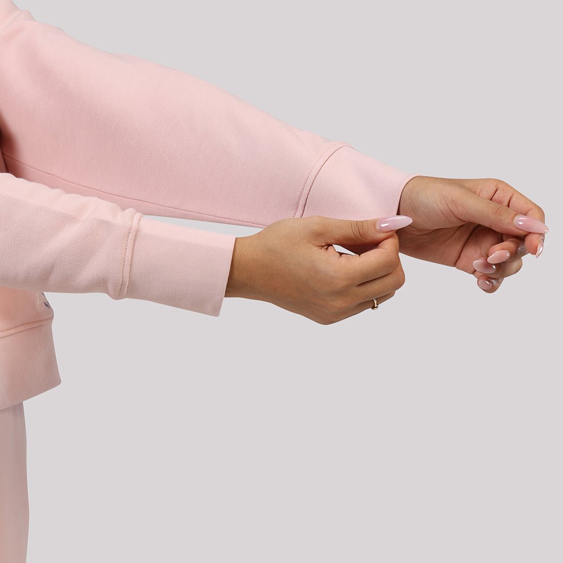 BlissTerry™ Cotton Pullover with Zipper - BlissClub