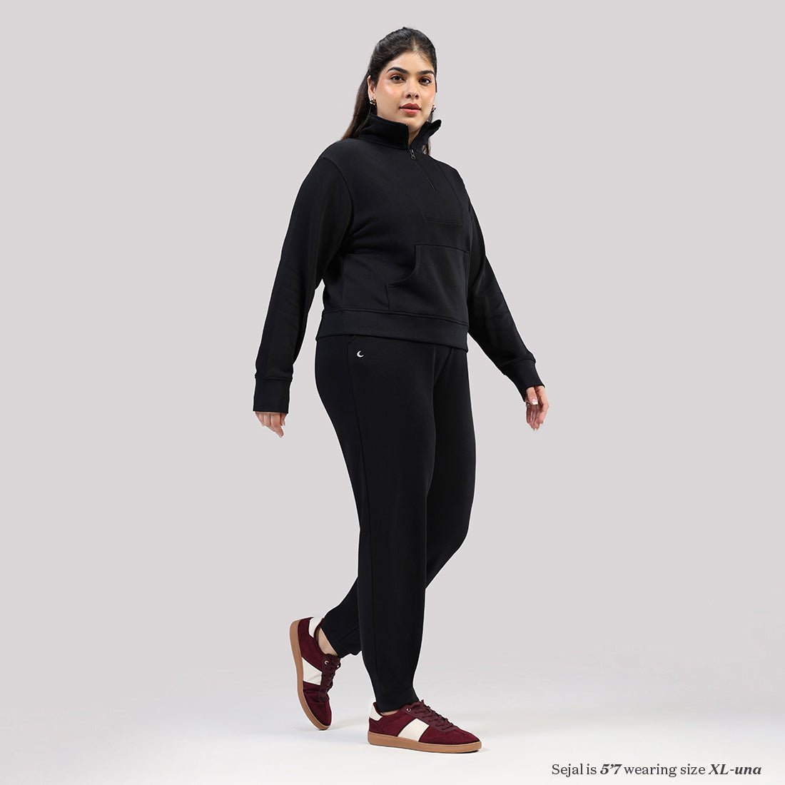 BlissTerry™ Cotton Pullover with Zipper - BlissClub