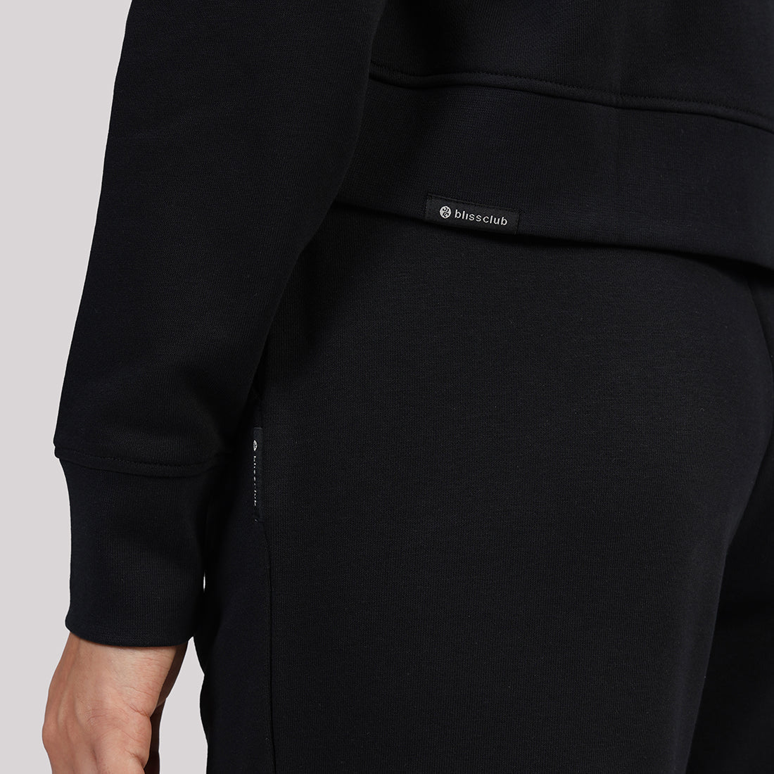 BlissTerry™ Cotton Pullover with Zipper - BlissClub