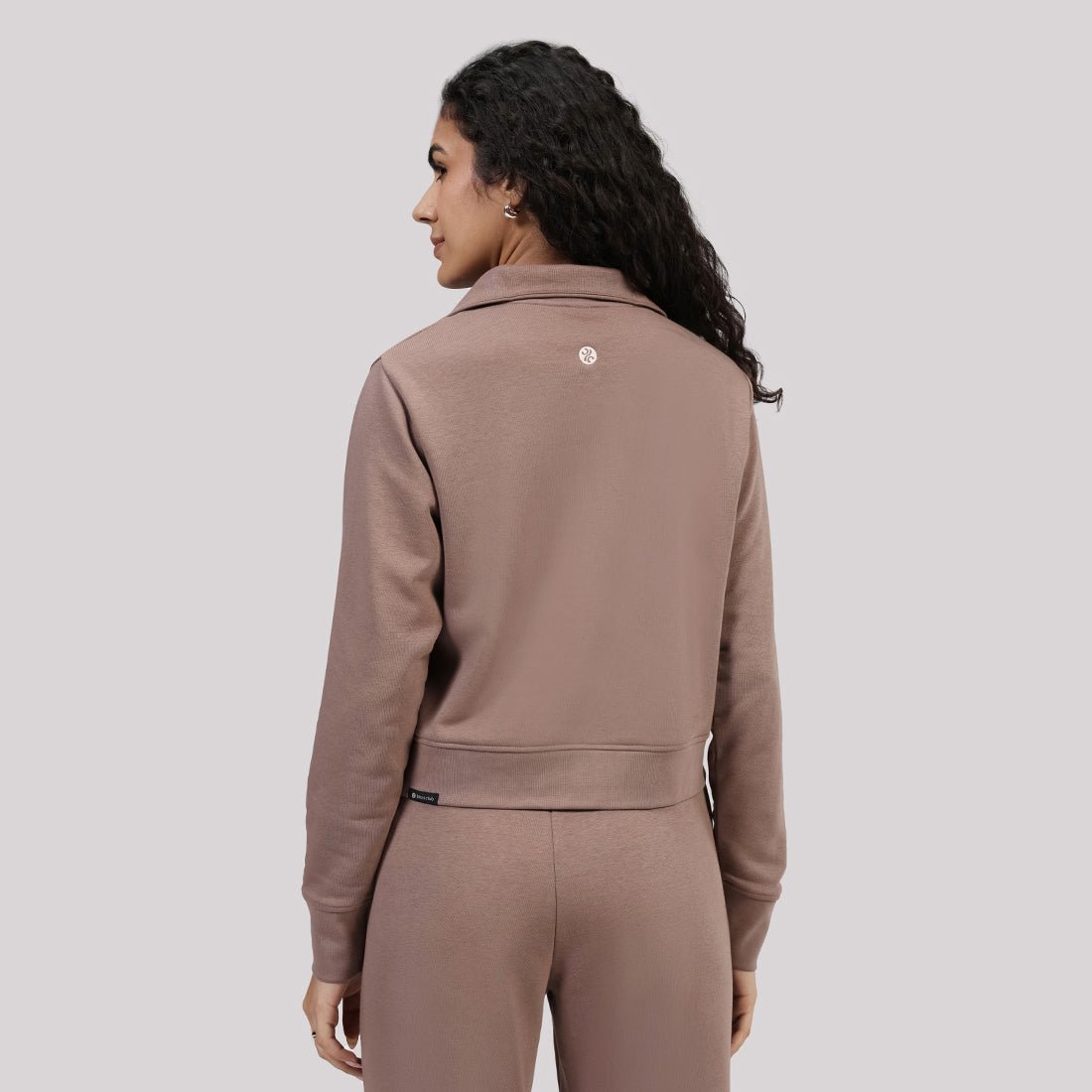 BlissTerry™ Cotton Pullover with Zipper - BlissClub