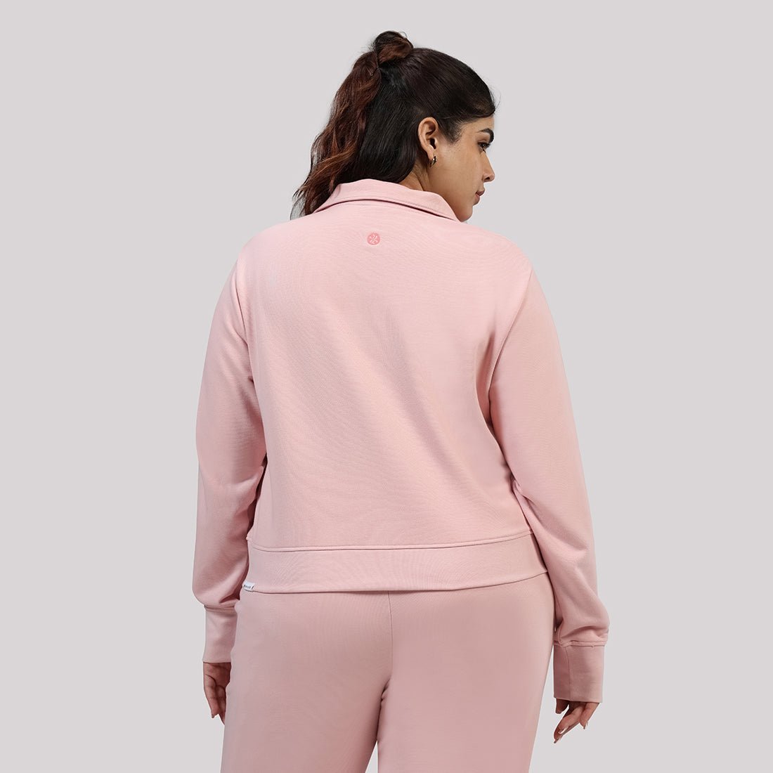 BlissTerry™ Cotton Pullover with Zipper - BlissClub