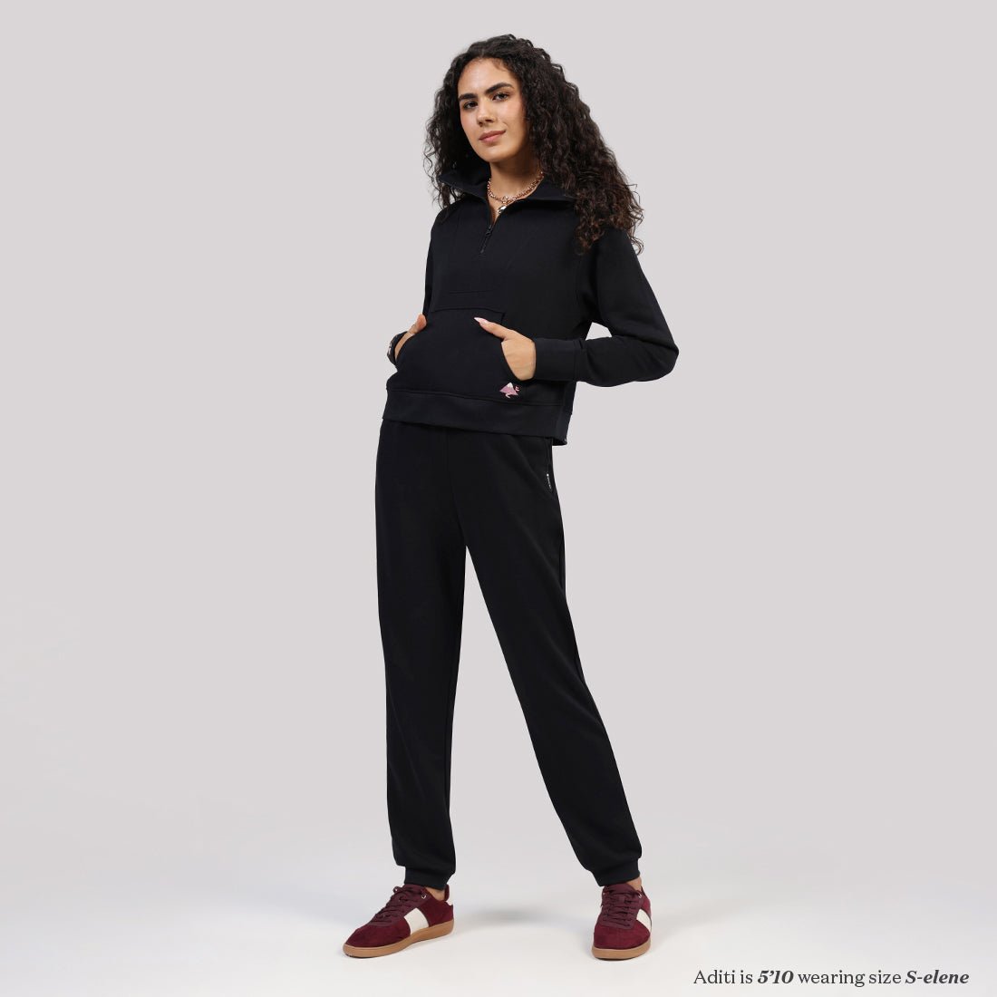 BlissTerry™ Cotton Pullover with Zipper - BlissClub