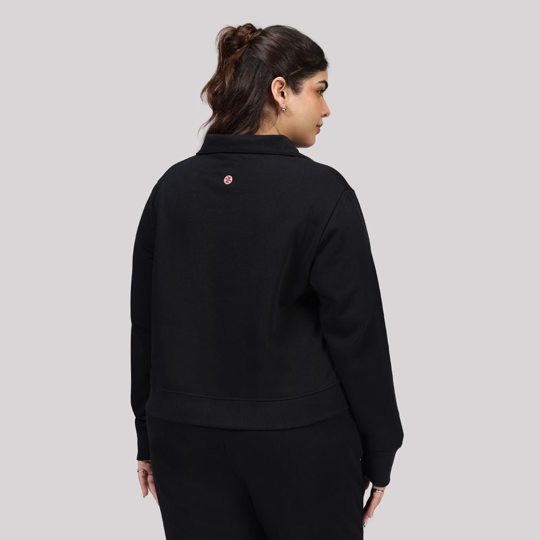 BlissTerry™ Cotton Pullover with Zipper - BlissClub