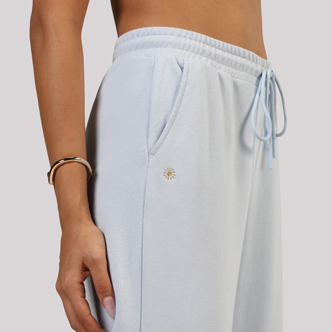 BlissTerry™ Cotton Straight Pants - BlissClub