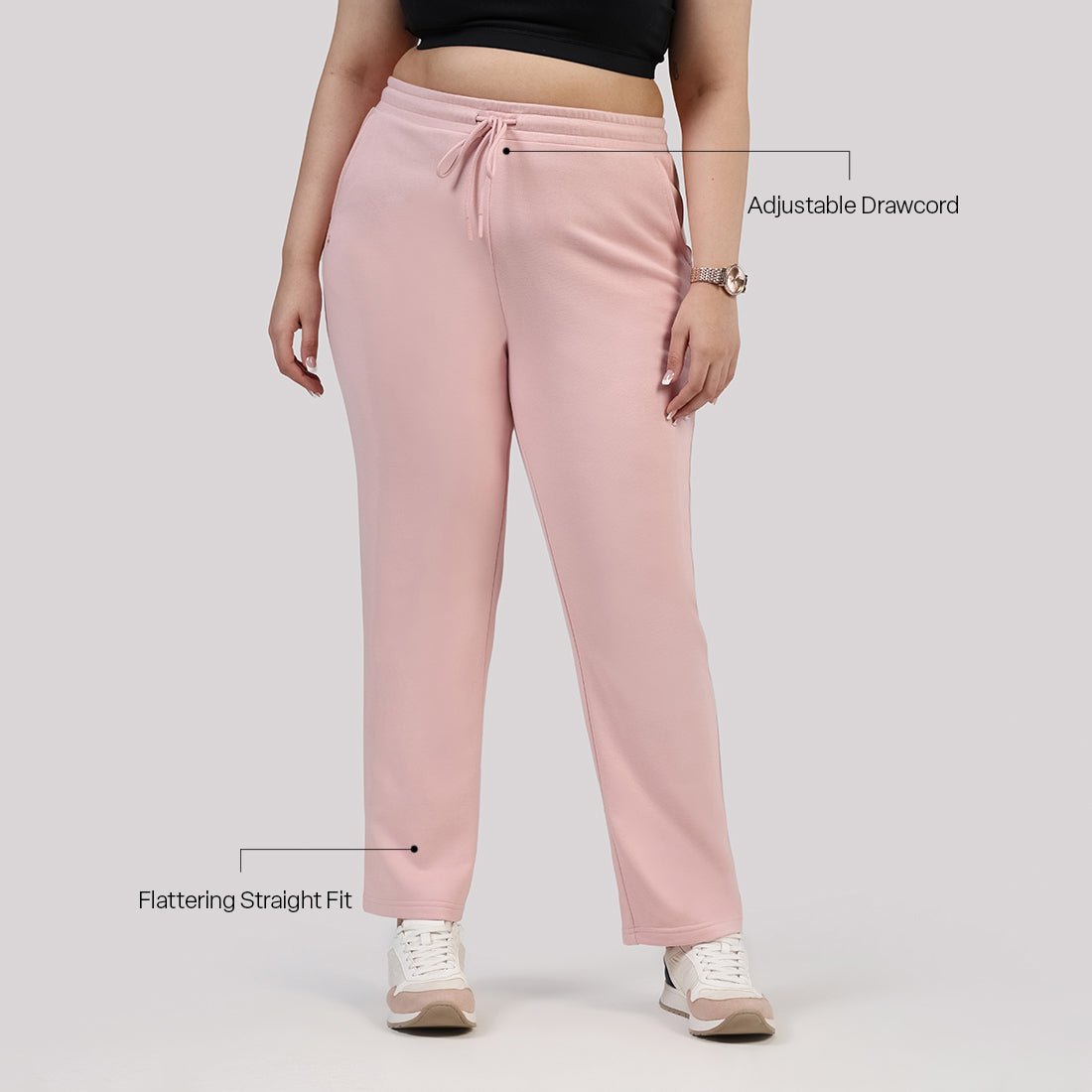 BlissTerry™ Cotton Straight Pants - BlissClub